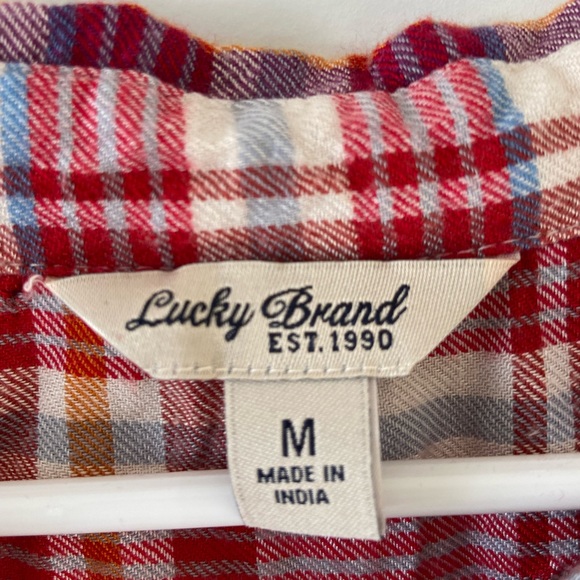 Lucky Brand Multicolor Flannel - Picture 2 of 7